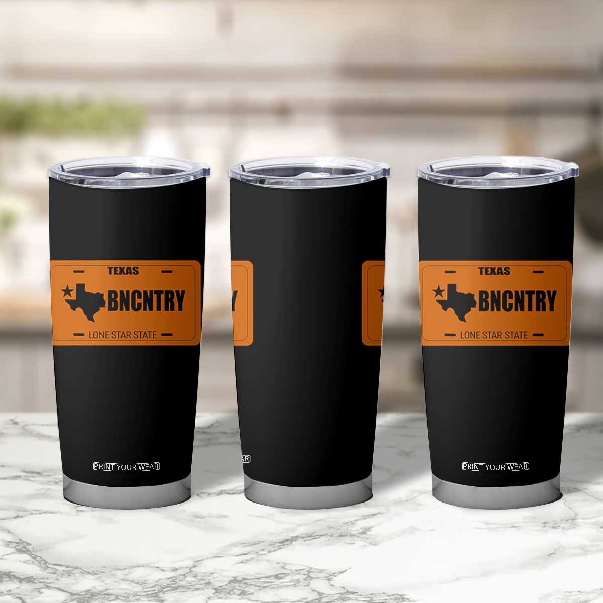 Texas Tumbler Cup Lone Star State Western Cowboy BNCNTRY Country TS10 Print Your Wear