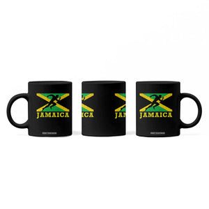 Jamaican Flag Track And Field Coffee Mug Retro Vintage Jamaica Runner Track Team TS10 Print Your Wear
