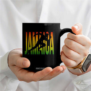 Jamaica Track And Field Coffee Mug Retro Vintage Sport Jamaican Flag TS10 Print Your Wear