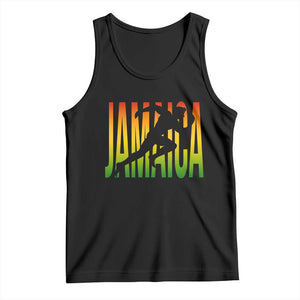 Jamaica Track And Field Tank Top Retro Vintage Sport Jamaican Flag TS10 Black Print Your Wear