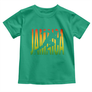 Jamaica Track And Field Toddler T Shirt Retro Vintage Sport Jamaican Flag TS10 Irish Green Print Your Wear