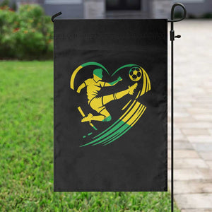 Jamaica Soccer Garden Flag Jamaican Flag Reggae Football Caribbean Pride TS10 Print Your Wear