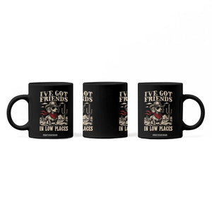 Funny Dachshund Cowboy Coffee Mug Ive Got Friends In Low Places TS10 Print Your Wear