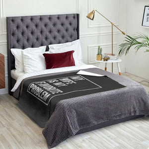 My Wife Is My Favorite Problem Funny Husband Throw Blanket Distressed Graphic