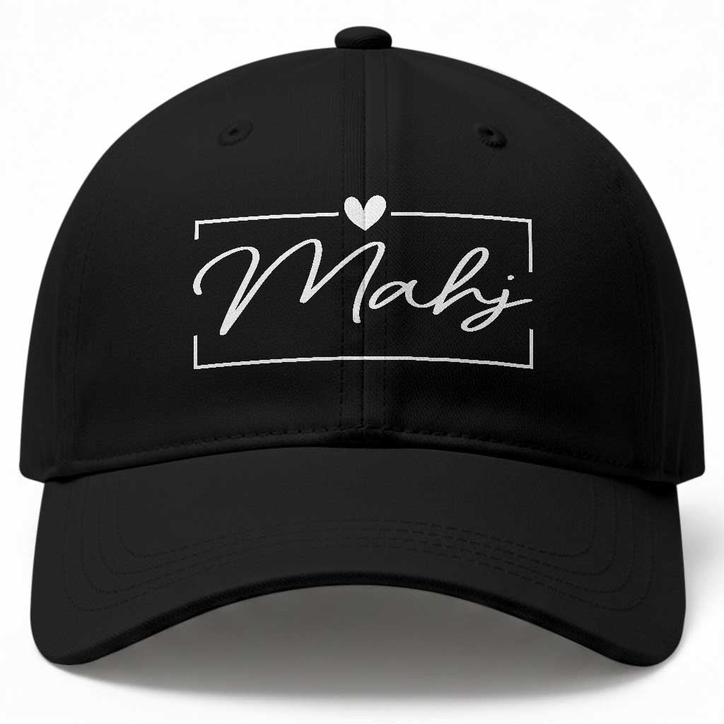 Mahjong Lovers Baseball Cap Mah Jongg Game Night Graphic TS10 Print Your Wear