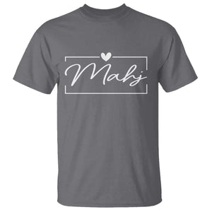 Mahjong Lovers T Shirt Mah Jongg Game Night Graphic TS10 Charcoal Print Your Wear