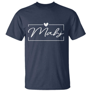 Mahjong Lovers T Shirt Mah Jongg Game Night Graphic TS10 Navy Print Your Wear