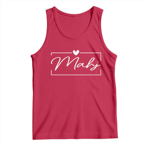 Mahjong Lovers Tank Top Mah Jongg Game Night Graphic TS10 Red Print Your Wear