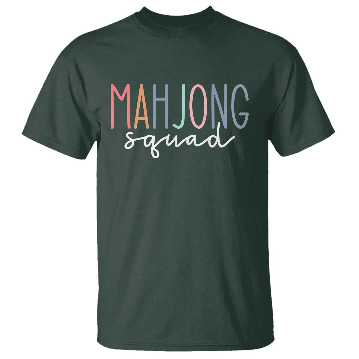 Mahjong Lovers Mahj Squad T Shirt Boho Pastel Cute Game Night Graphic