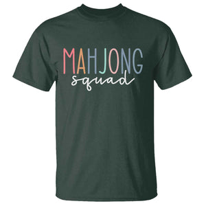 Mahjong Lovers Mahj Squad T Shirt Boho Pastel Cute Game Night Graphic