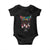 Dia De Los Muertos Funny Day Of The Dead Baby Onesie Hanging Sugar Skull Skulls Halloween TS10 Black Print Your Wear