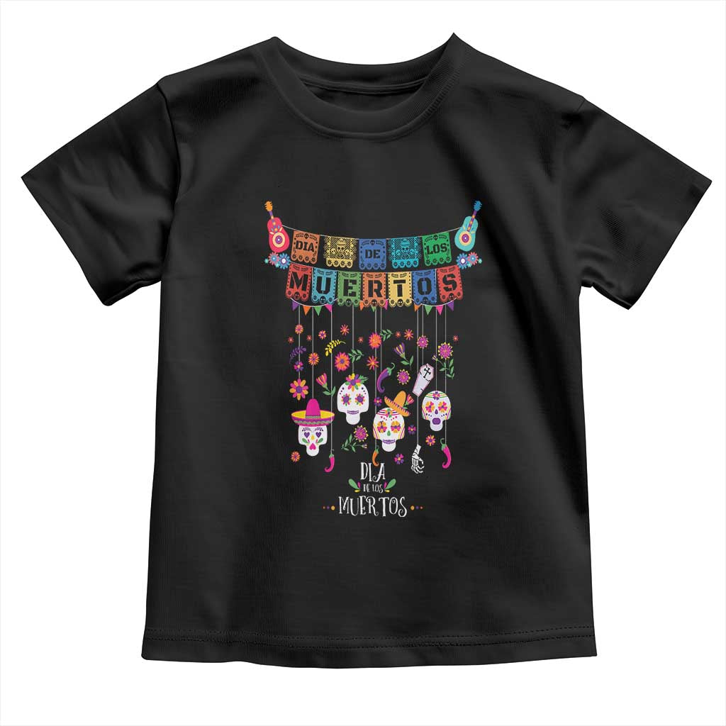 Dia De Los Muertos Funny Day Of The Dead Baby Shirt Hanging Sugar Skull Skulls Halloween TS10 Black Print Your Wear