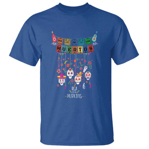 Dia De Los Muertos Funny Day Of The Dead T Shirt Hanging Sugar Skull Skulls Halloween TS10 Royal Blue Print Your Wear