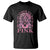 Breast Cancer Awareness Month T Shirt Boho Floral Vintage Floral Pink Ribbon TS10 Black Print Your Wear