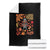 Thanksgiving Turkey And Touchdowns Football Throw Blanket Boho Floral Game Day Fall Vibes TS10 Black Print Your Wear