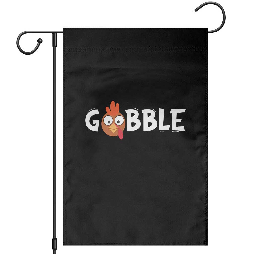 Funny Thanksgiving Turkey Garden Flag Gobble Family Fall Autumn Season TS10 Black Print Your Wear