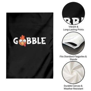Funny Thanksgiving Turkey Garden Flag Gobble Family Fall Autumn Season TS10 Print Your Wear