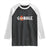 Funny Thanksgiving Turkey Raglan Shirt Gobble Family Fall Autumn Season TS10 Black White Print Your Wear