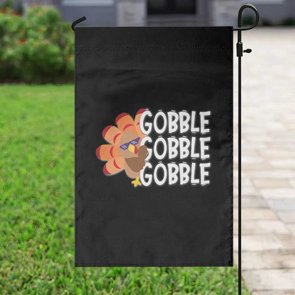 Thanksgiving Gobble Garden Flag Turkey Day Thanksgiving Family TS10 Print Your Wear