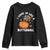 Funny Thanksgiving Turkey Youth Sweatshirt Came In Like A Butterball TS10 Black Print Your Wear