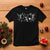 Skeleton Nurse Christmas T Shirt Funny Hip Hop Dancing Registered Nurse Xmas Lights TS10 Black Print Your Wear