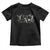 Skeleton Nurse Christmas Toddler T Shirt Funny Hip Hop Dancing Registered Nurse Xmas Lights TS10 Black Print Your Wear