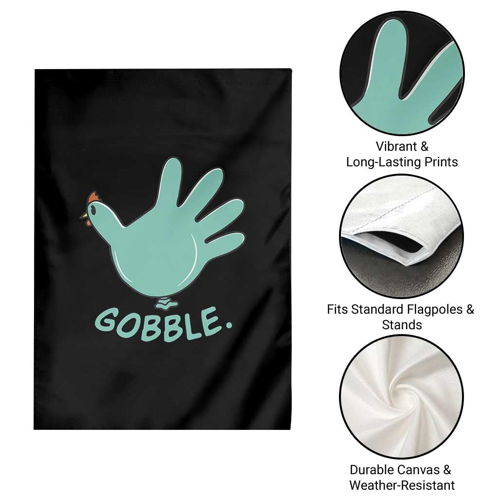 Thanksgiving Nurse Turkey Garden Flag Turkey Glove Cute Thanksgiving Thankful Nurse Medical Assistant TS10 Print Your Wear