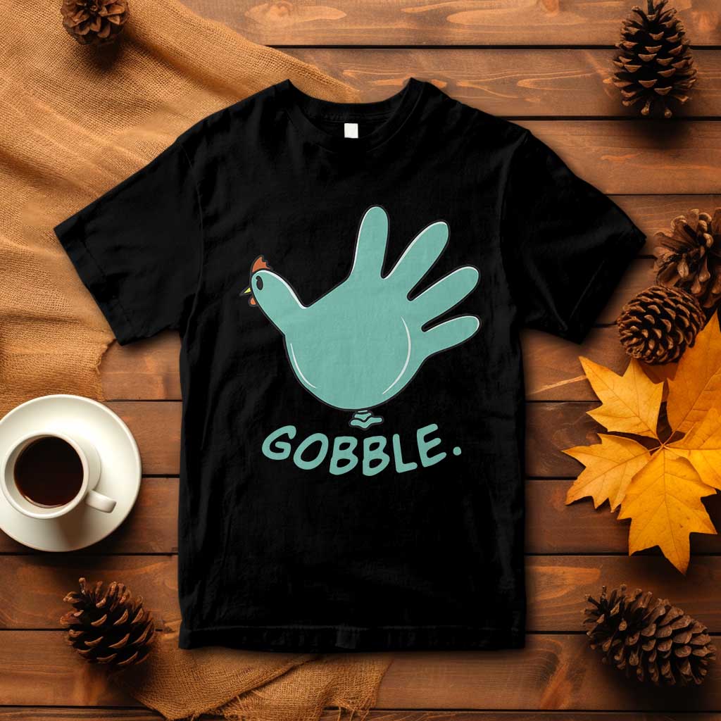 Thanksgiving Nurse Turkey T Shirt Turkey Glove Cute Thanksgiving Thankful Nurse Medical Assistant TS10 Black Print Your Wear