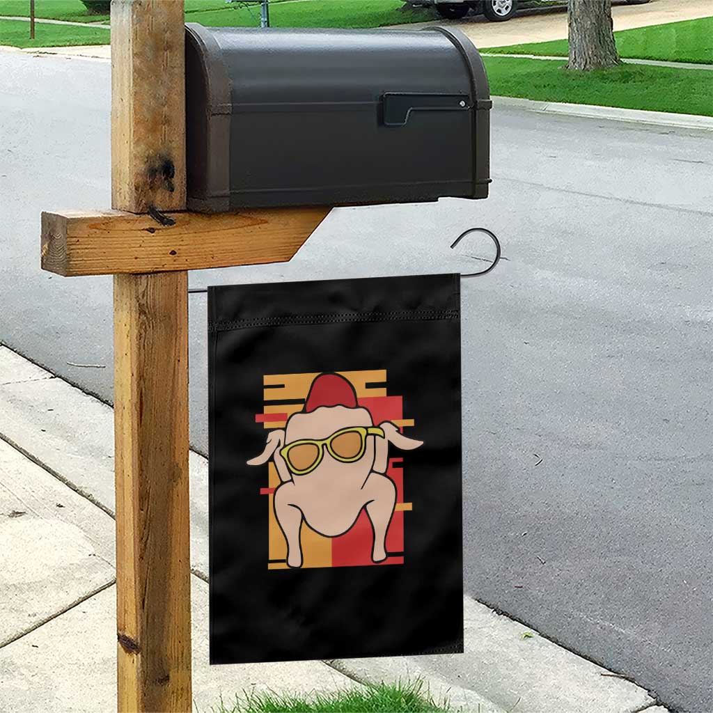 Turkey Thanksgiving Garden Flag Funny Fall TS10 Print Your Wear