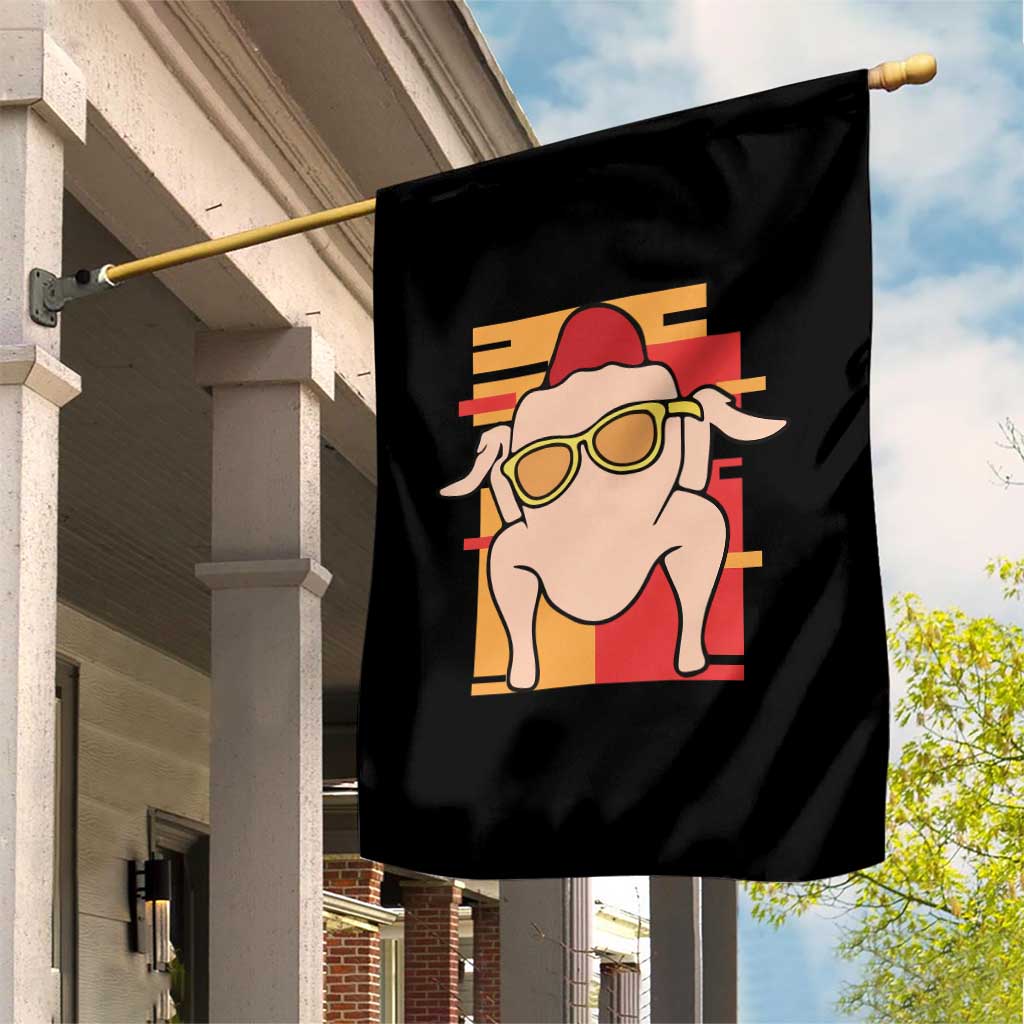 Turkey Thanksgiving Garden Flag Funny Fall TS10 Print Your Wear