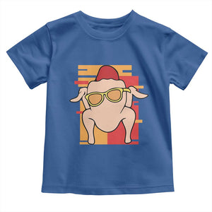 Turkey Thanksgiving Baby Shirt Funny Fall TS10 Royal Blue Print Your Wear