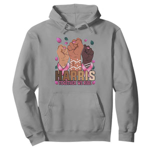 Breast Cancer Awareness Month Kamala Harris Hoodie In October We Wear Pink 2024 Together We Rise TS10 Sport Gray Print Your Wear