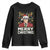 Funny Trump Xmas Youth Sweatshirt Merry Christmas Santa TS10 Black Print Your Wear