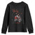 Funny Christmas Motorcycle Santa Youth Sweatshirt Xmas Motorbike Biker Gift TS10 Black Print Your Wear