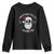 Funny Christmas Motorcycle Santa Youth Sweatshirt No Ride No Life Motorbike Rider Grandpa TS10 Black Print Your Wear