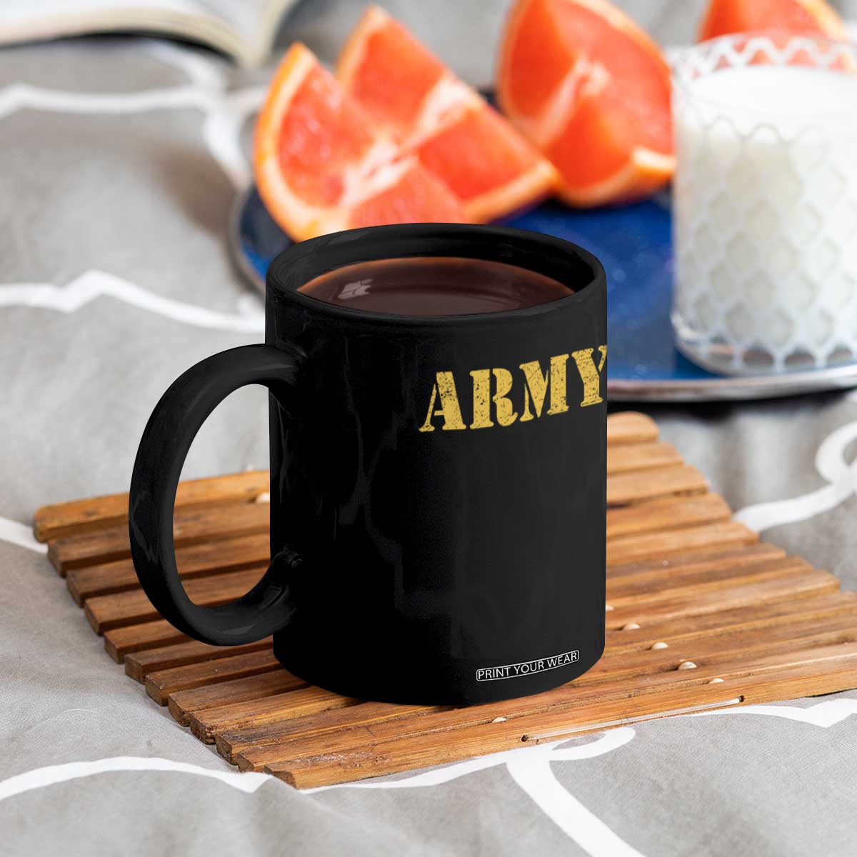 Army Coffee Mug Military Training PT Exercise Workout Gear Veterans Service TS10 Print Your Wear