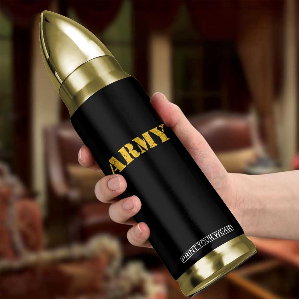 Army Bullet Tumbler Military Training PT Exercise Workout Gear Veterans Service TS10 Print Your Wear