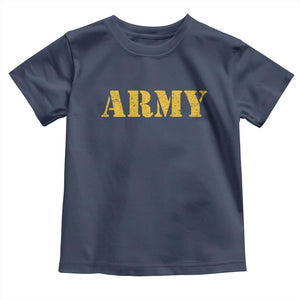 Army Toddler T Shirt Military Training PT Exercise Workout Gear Veterans Service TS10 Navy Print Your Wear