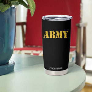 Army Tumbler Cup Military Training PT Exercise Workout Gear Veterans Service TS10 Print Your Wear