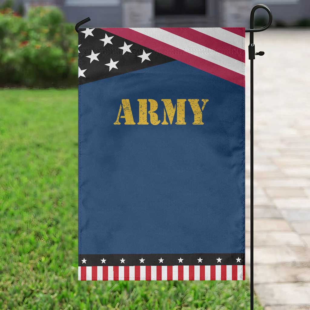 Army Garden Flag Military Training PT Exercise Workout Gear Veterans Service TS10 Classic Blue Black Print Your Wear