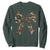 Camo Coquette Bow Sweatshirt Camouflage Old Hunting Women Girl TS10 Dark Forest Green Print Your Wear