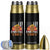 Funny Thanksgiving Trump 2025 Bullet Tumbler Make Thanksgivings Great Again Turkey American Flag TS10 Black Print Your Wear