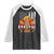 Funny Thanksgiving Trump 2025 Raglan Shirt Make Thanksgivings Great Again Turkey American Flag TS10 Black White Print Your Wear