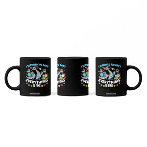 I Survived 100 Days Of School Coffee Mug Funny Pigeon 100th Day Teacher TS10 Print Your Wear