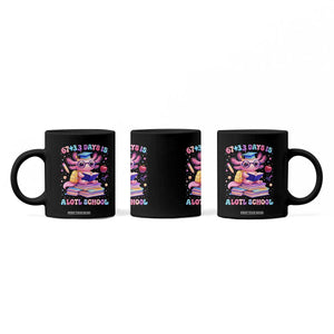 Axolotl 100 Days Of School Coffee Mug 100 Days Is Alotl School 67 33 Six Seven Meme TS10 Print Your Wear
