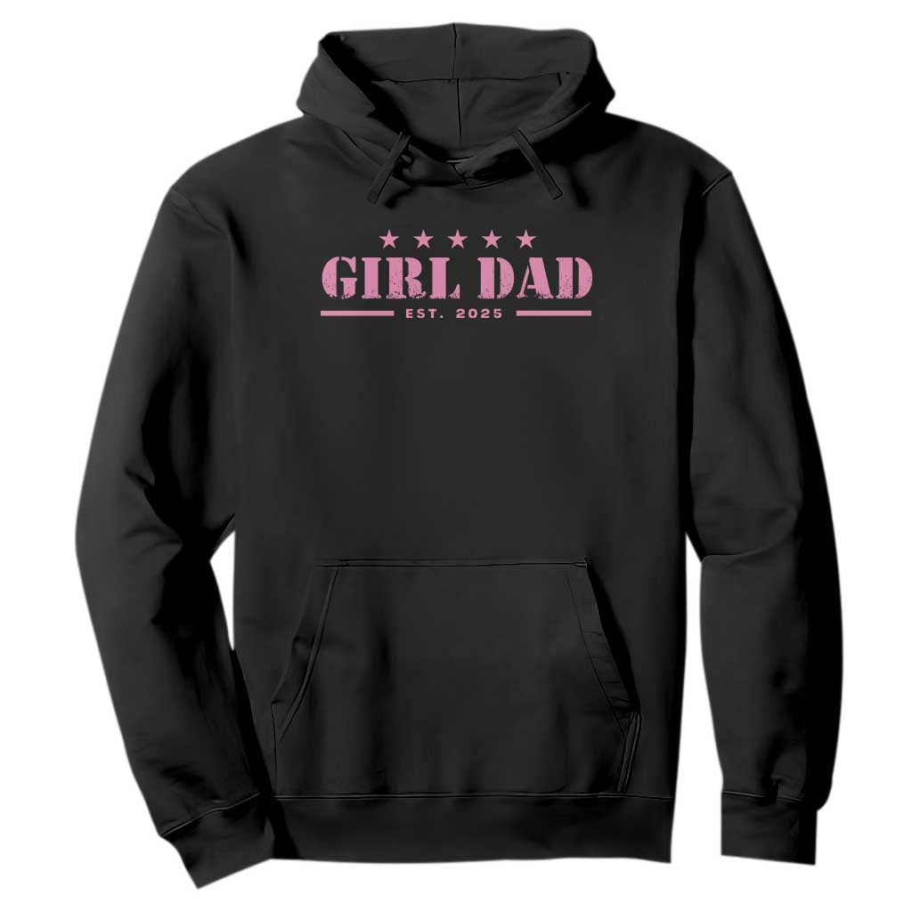 Girl Dad Est. 2025 Hoodie TS10 Black Print Your Wear