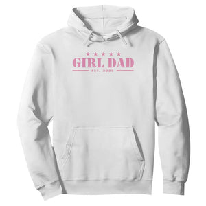 Girl Dad Est. 2025 Hoodie TS10 White Print Your Wear