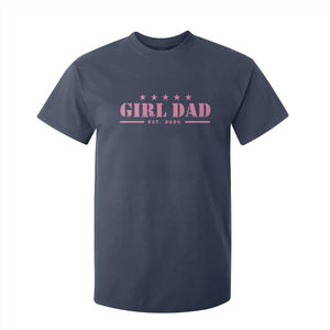 Girl Dad Est. 2025 T Shirt For Kid TS10 Navy Print Your Wear
