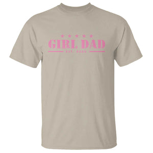 Girl Dad Est. 2025 T Shirt TS10 Sand Print Your Wear