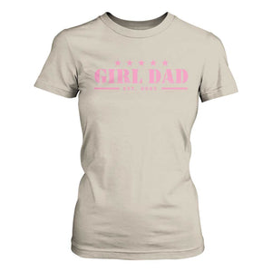 Girl Dad Est. 2025 T Shirt For Women TS10 Sand Print Your Wear